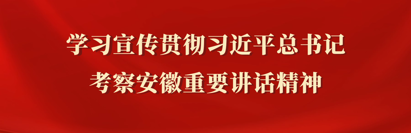 習(xí)近平總書(shū)記視察安徽重要講話精神