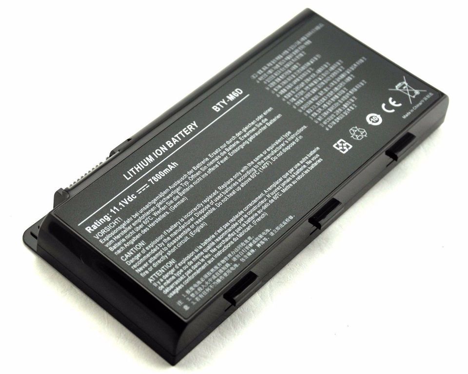 Батерия за лаптоп BTY-M6D MSI GX70 3BE-009NE 3BE-014XPL 3BE-015CZ 3BE-016XCZ （съвместима）